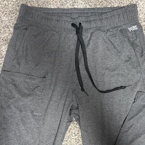 PINK Victoria's Secret Dark Gray Knit Joggers